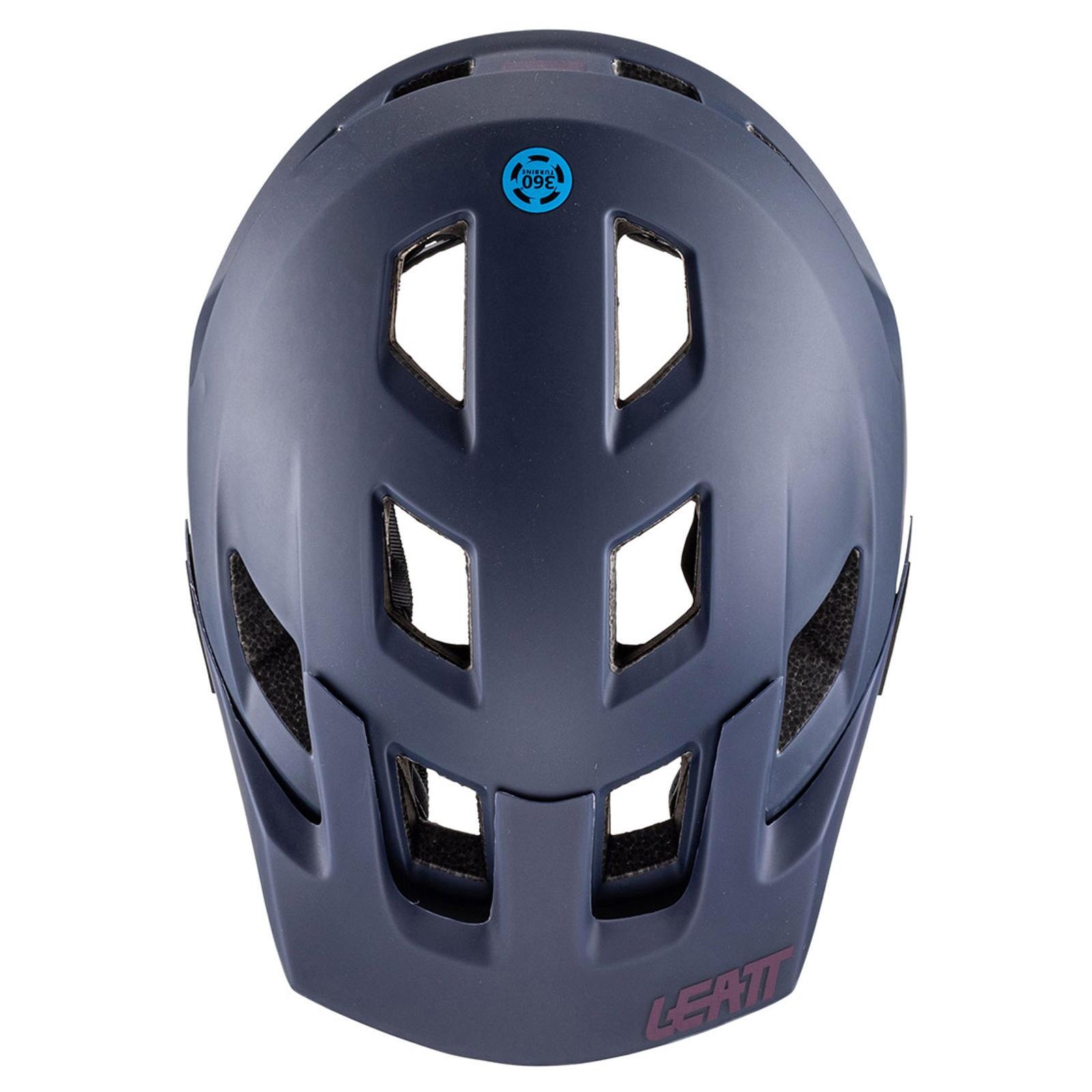 Casque VTT Leatt All Mountain 1.0 V22 Dusk Bleu 2/7