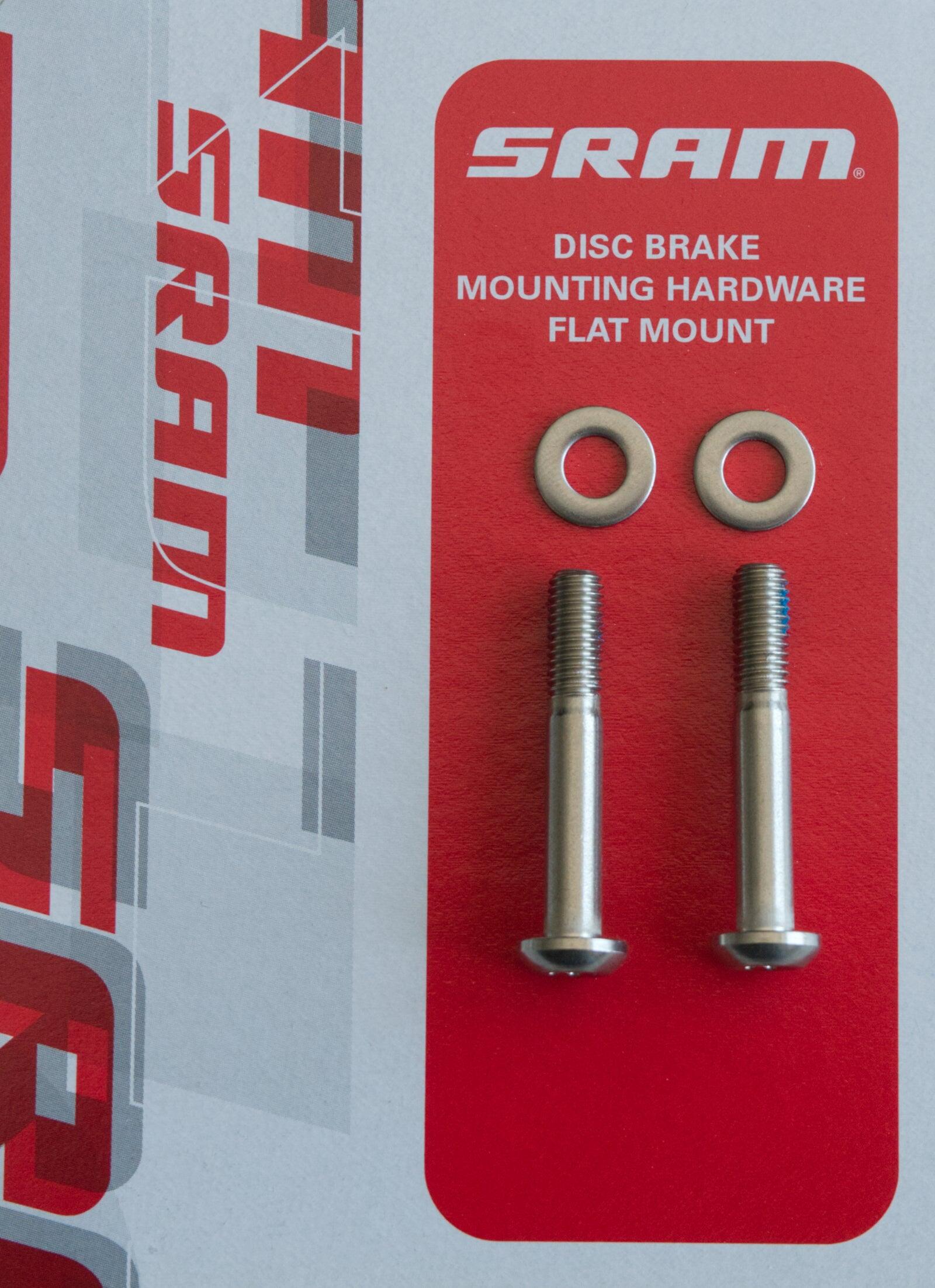 SRAM - Schrauben für Flat Mount Adapter - Edelstahl (2 Stk.) 2/2
