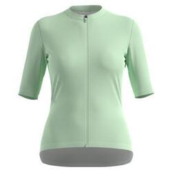 Maillot vélo femme Odlo Essentials manches courtes – zip intégral