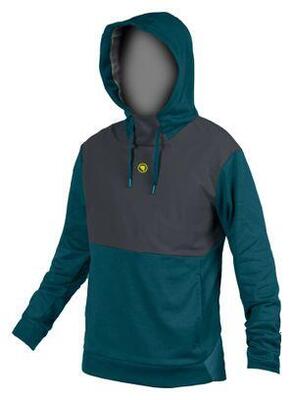 Endura trailster tech hoodie – fleecehoodie teal