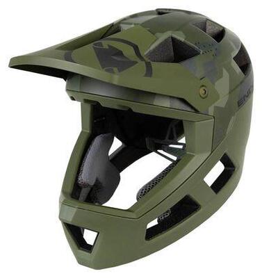 Casco integrale bambino Endura Singletrack Verde Camo Taglia unica