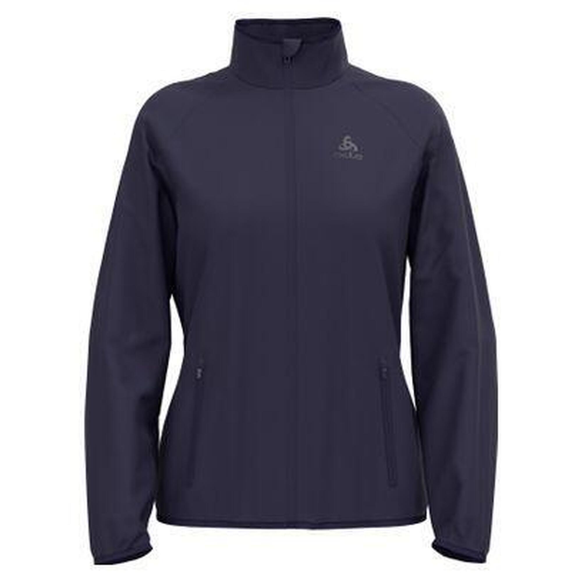 Odlo - Veste De Running Femme Odlo Essentials Light Bleu Foncé - Veste - Bleu - Decathlon