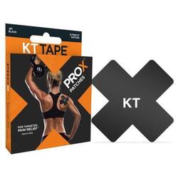 KT TAPE PRO X — 15 bandes pré-découpées, noir