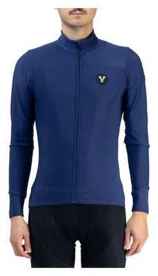 LeBram Ventoux Langarm Trikot Uni Blau