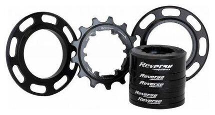 Kit Microspline Single Speed Expert Reverse Pignon 13 Dents Noir