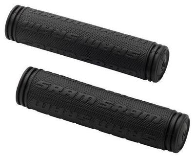 Coppia grip SRAM Racing 130 mm in gomma nero