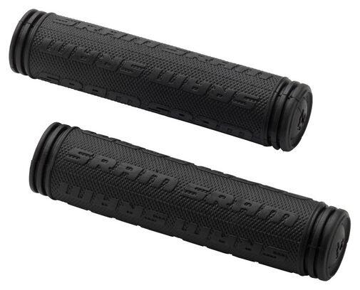 Coppia grip SRAM Racing 130 mm in gomma nero