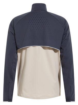 Veste Running Odlo Zeroweight Pro Warm Bleu/Beige Homme 2/2