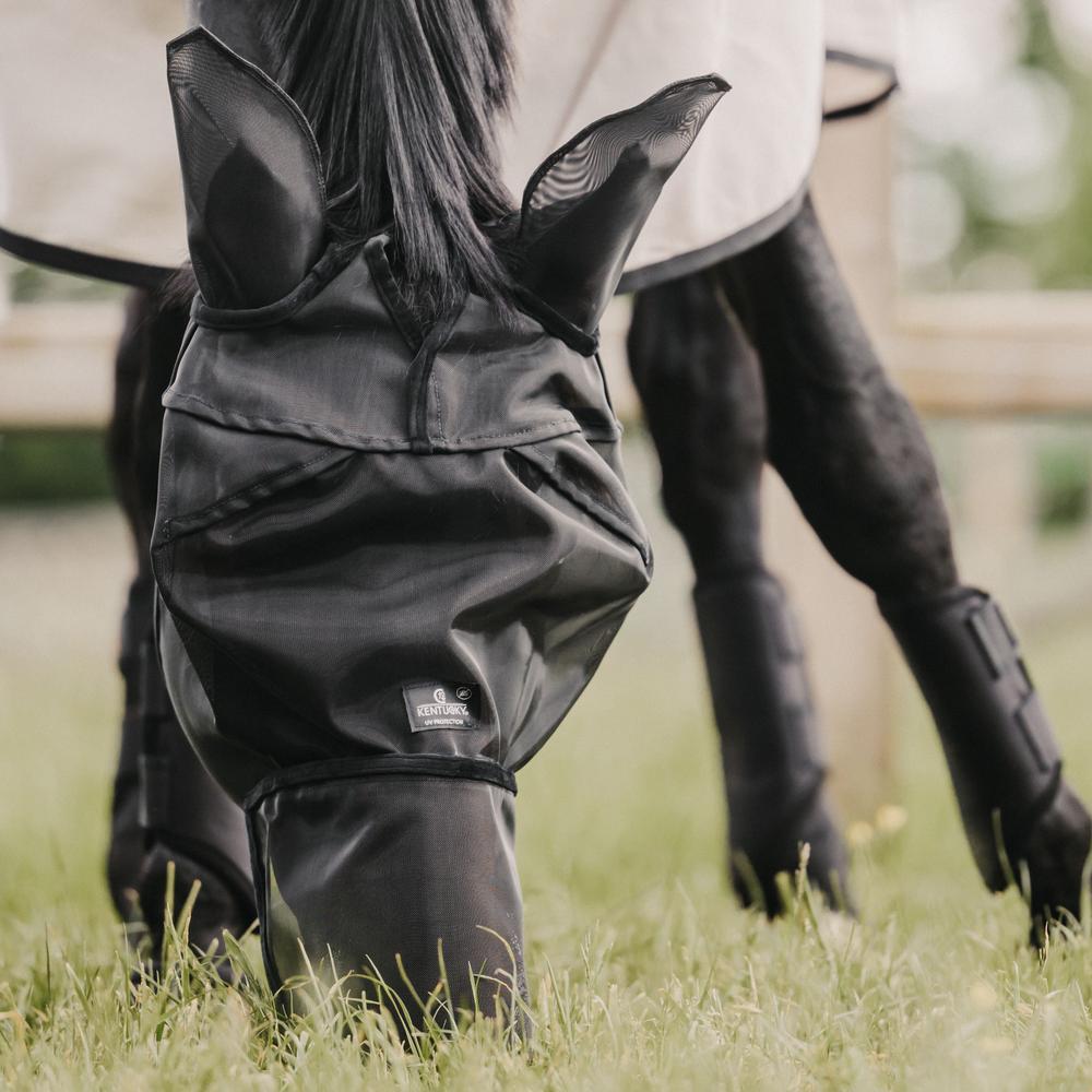 Maschera Mosca Hy Mezza Maschera Per Cavallo - Scudo Occhi UV Protettivo Per Esercizio