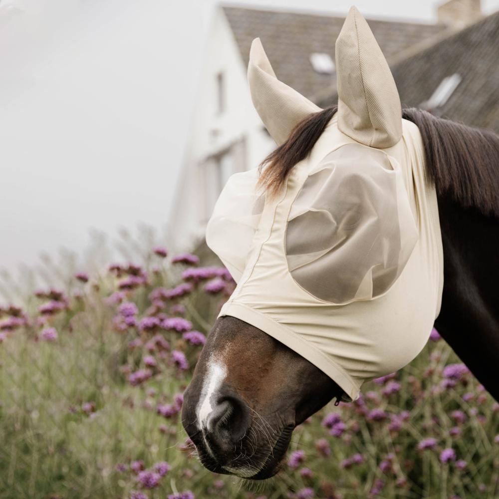 Fly mask slim fit pony beige 5/5