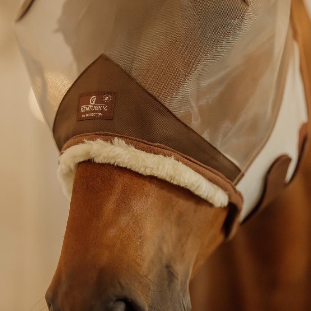 Maschera antimosche con orecchie per cavalli Kentucky 3/5