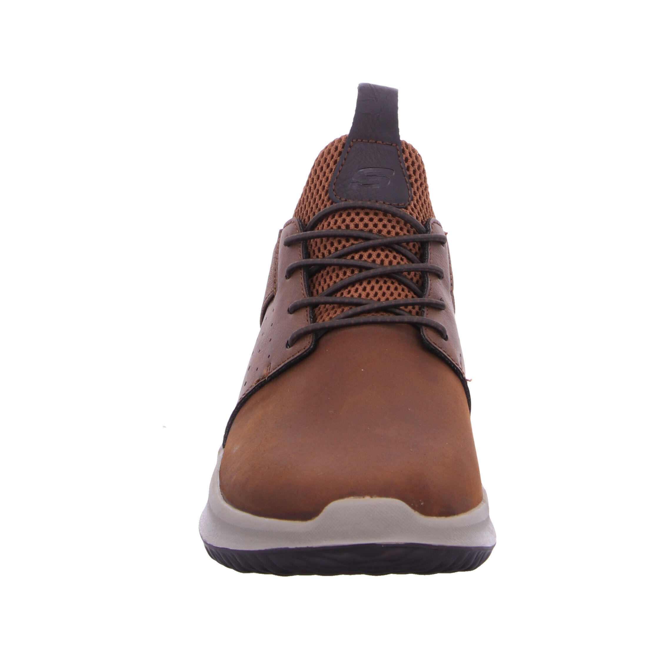 Buty sportowe męskie Skechers Delson Axton sneakersy brązowe (65870-CDB) 5/5