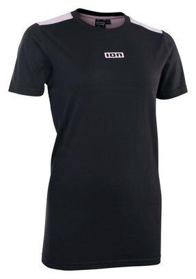 ION Kurzarm Trikot MTB Merino Schwarz Damen