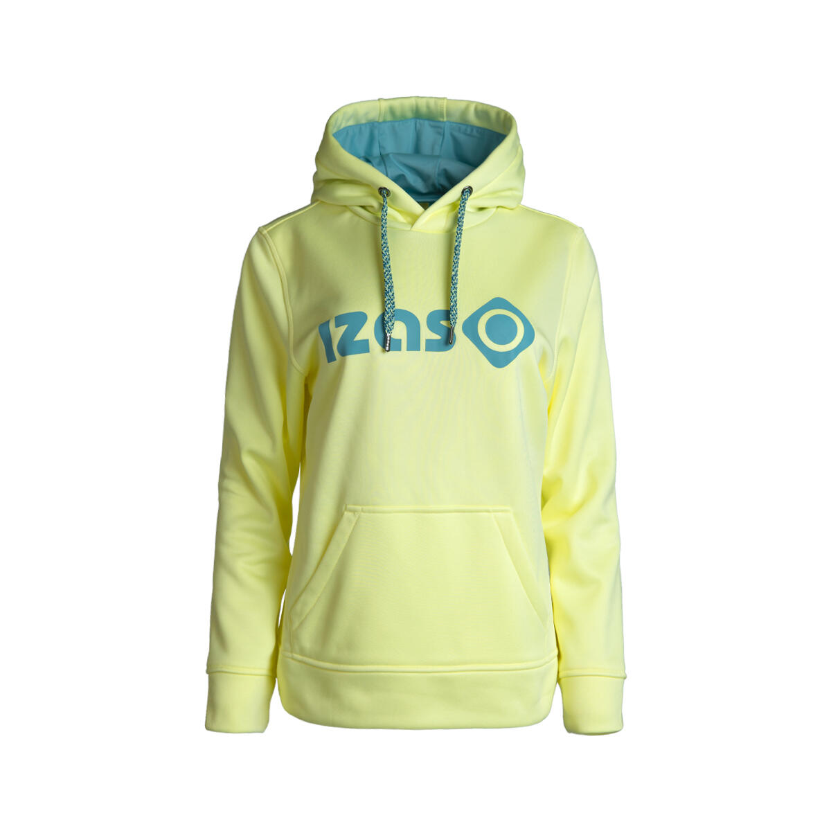 Izas - Sweat Femme Duero W V4 Avec Capuche Réglable, Logo Et Poche Frontale - Sweat-shirt - Jaune - Decathlon