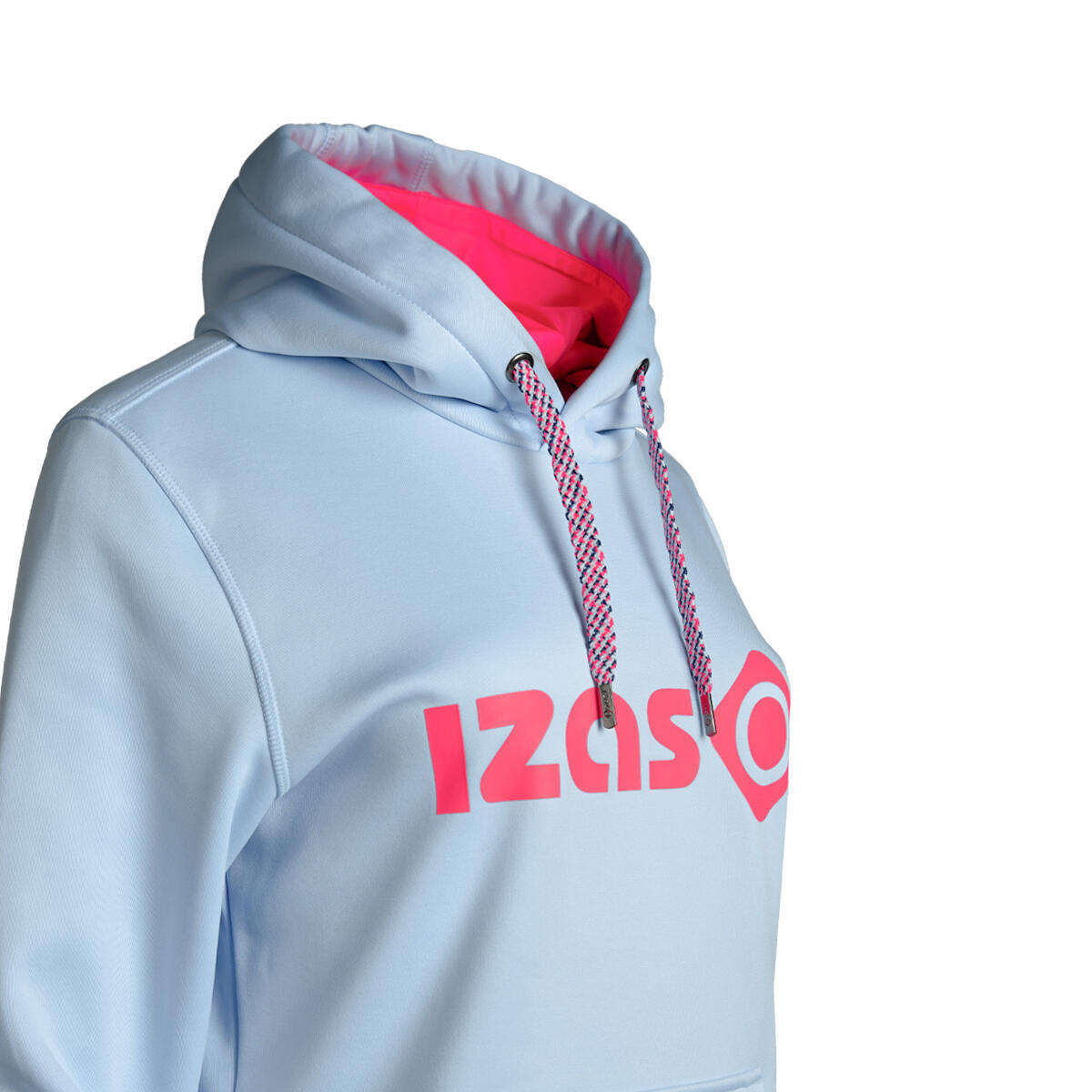 Sweat femme DUERO W V4 avec capuche réglable, logo et poche frontale 3/3