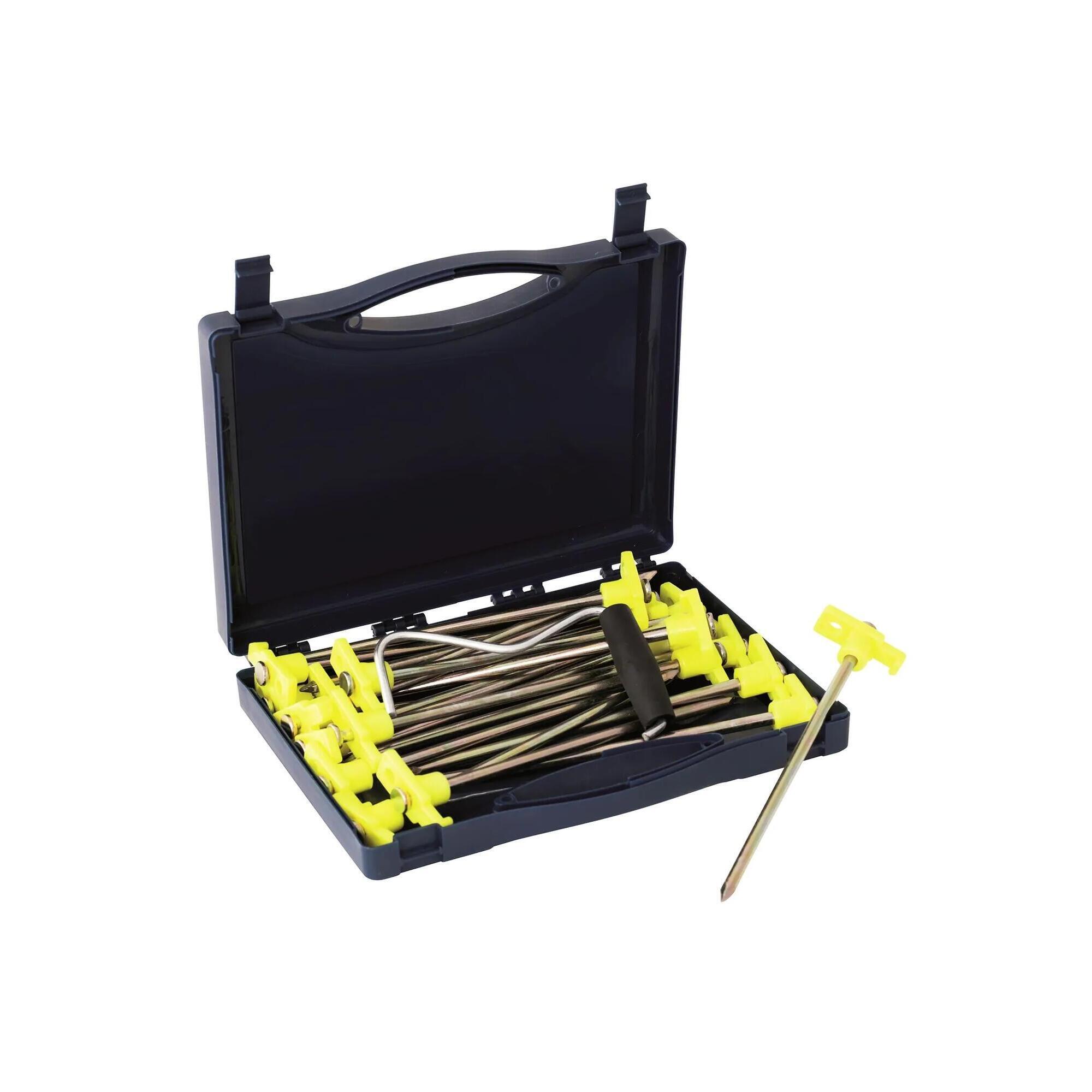 Outwell - Piquets Outwell Spike X20 - Crochet De Tente - Bleu - Taille Unique - Decathlon