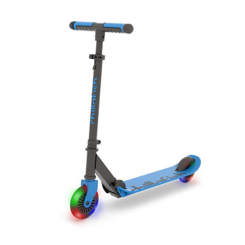 Trotinetă pliabilă Chillafish Flexxi Glow CPFM04NAV, bleumarin