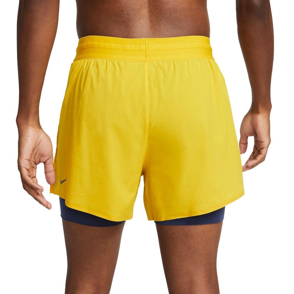 Short yoga Nike Dri-FIT NY homme, 96% nylon 4% élasthanne, Taille L 2/6