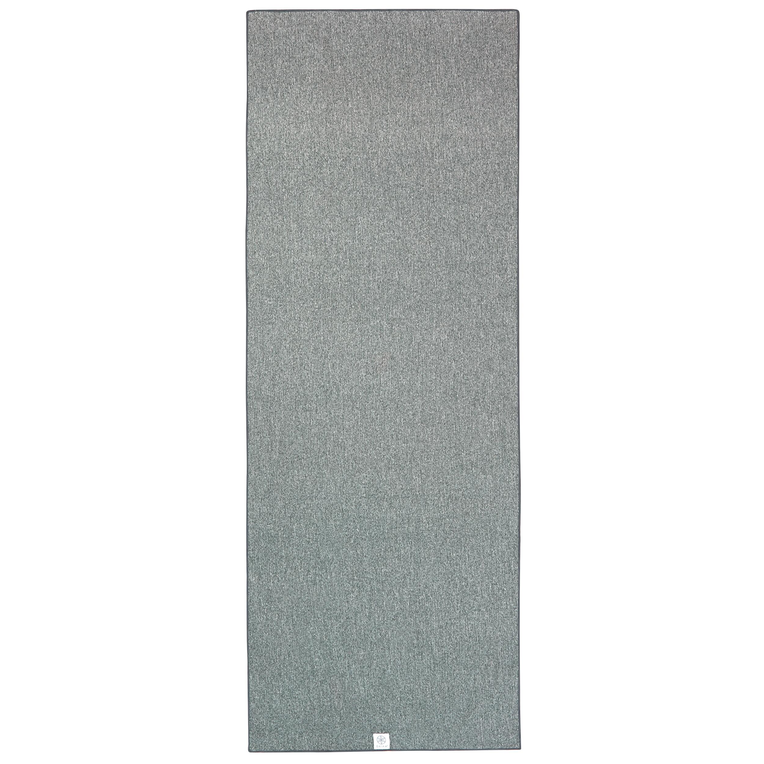 Active Dry yogamat handdoek grijs 4/4