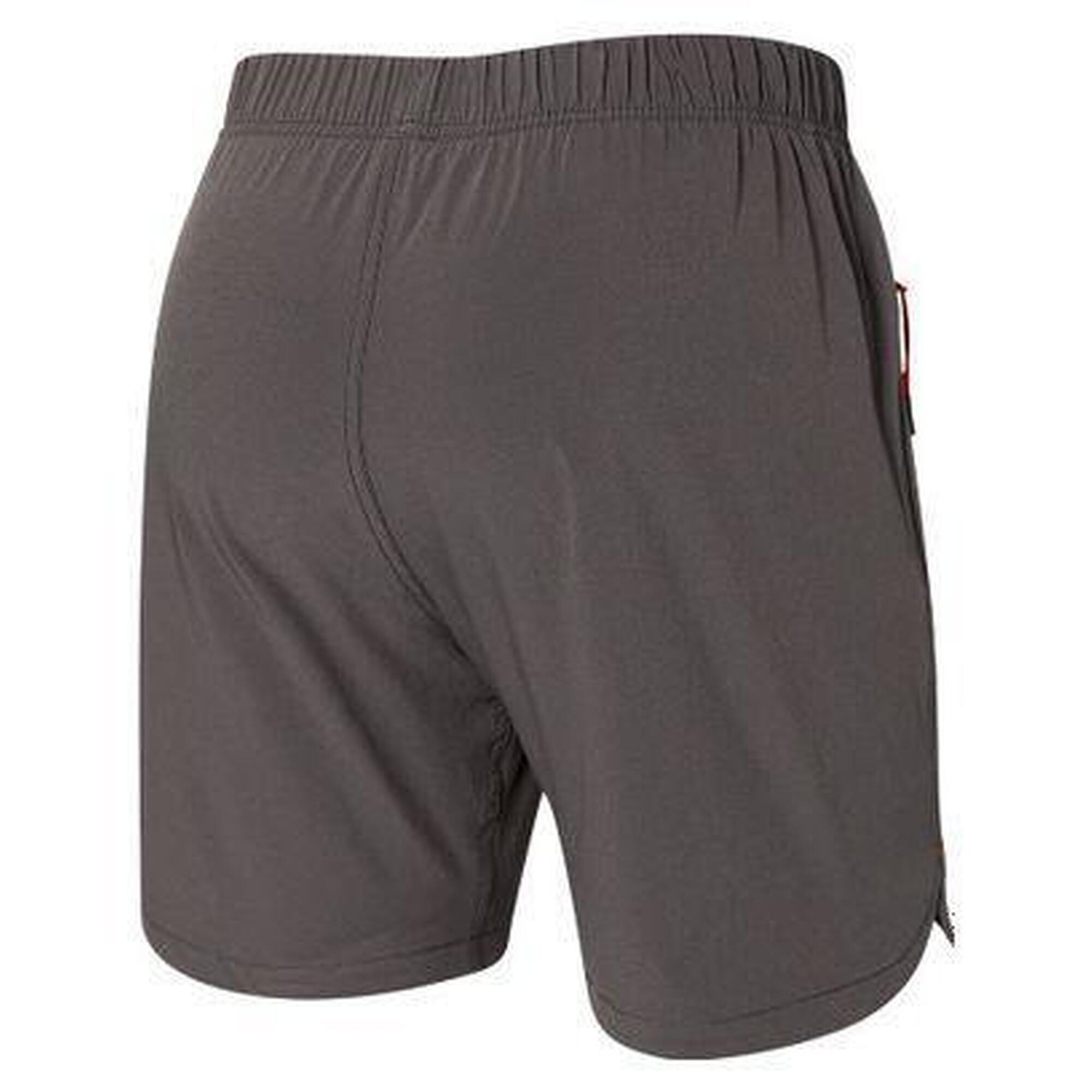 Short Saxx Homme XL Gain Maker 2N1 Performance - Bleu, Pochette Doublée, Athlétique