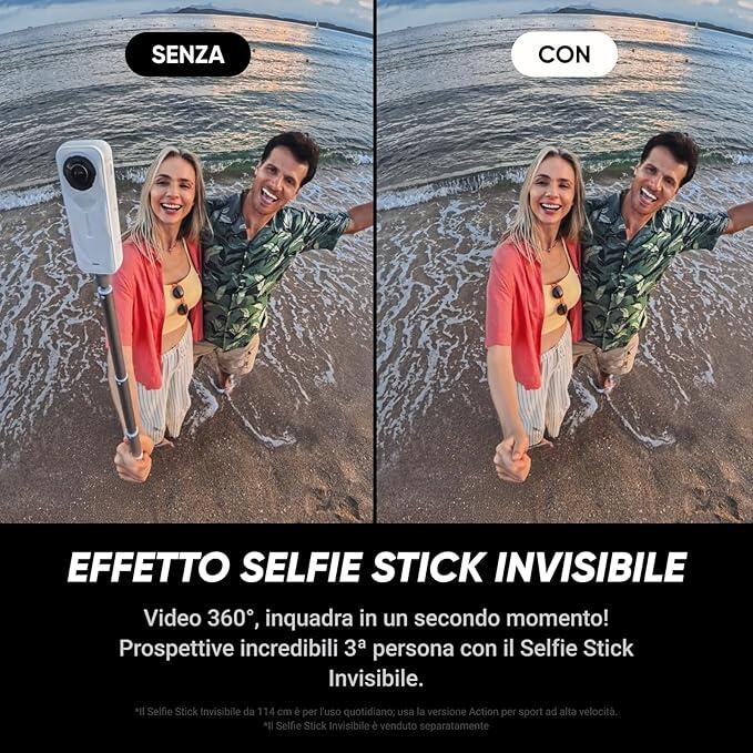 Action Camera Videocamera a 360° X5 Insta360 5/6