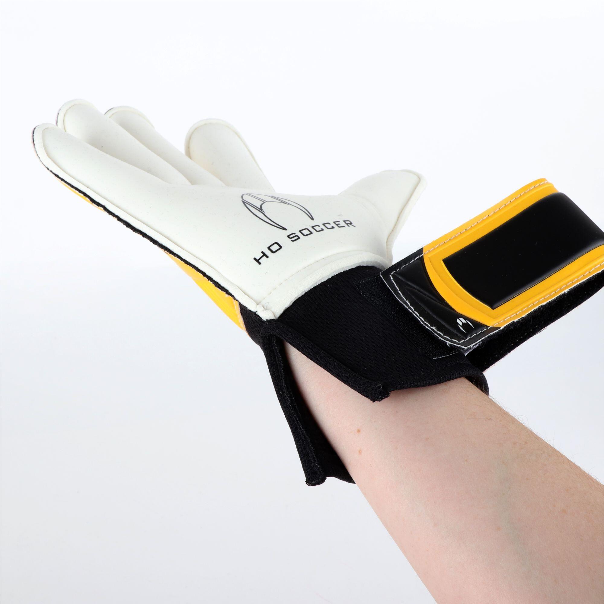 Guanti da portiere Ho Soccer per Bambino Trainer Pursuit RF Giallo 5/7