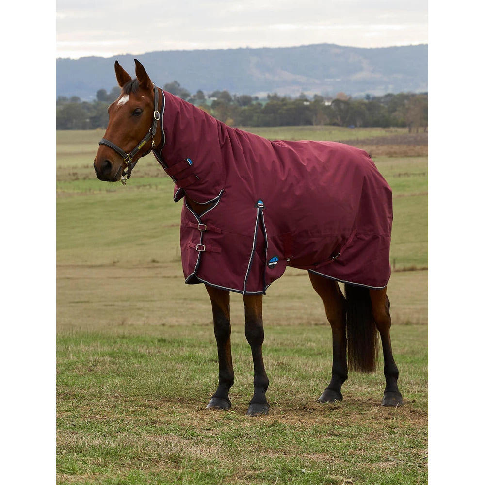 Weatherbeeta - Couverture D'Extérieur Pour Cheval Weatherbeeta Comfitec Prelim Combo 220g - Couverture Cheval - Bleu|marron|rouge - 150cm - Decathlon