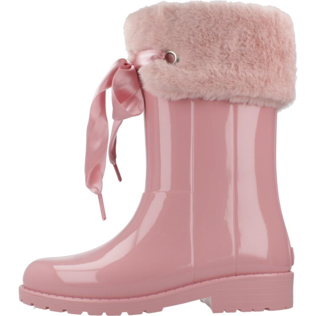 Botas Igor Modelo Campera Charol Cor Rosa 2/5