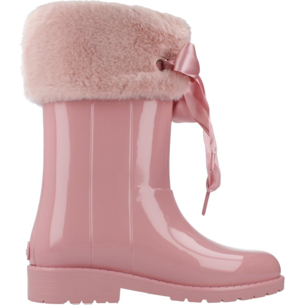 Botas Igor Modelo Campera Charol Cor Rosa 4/5