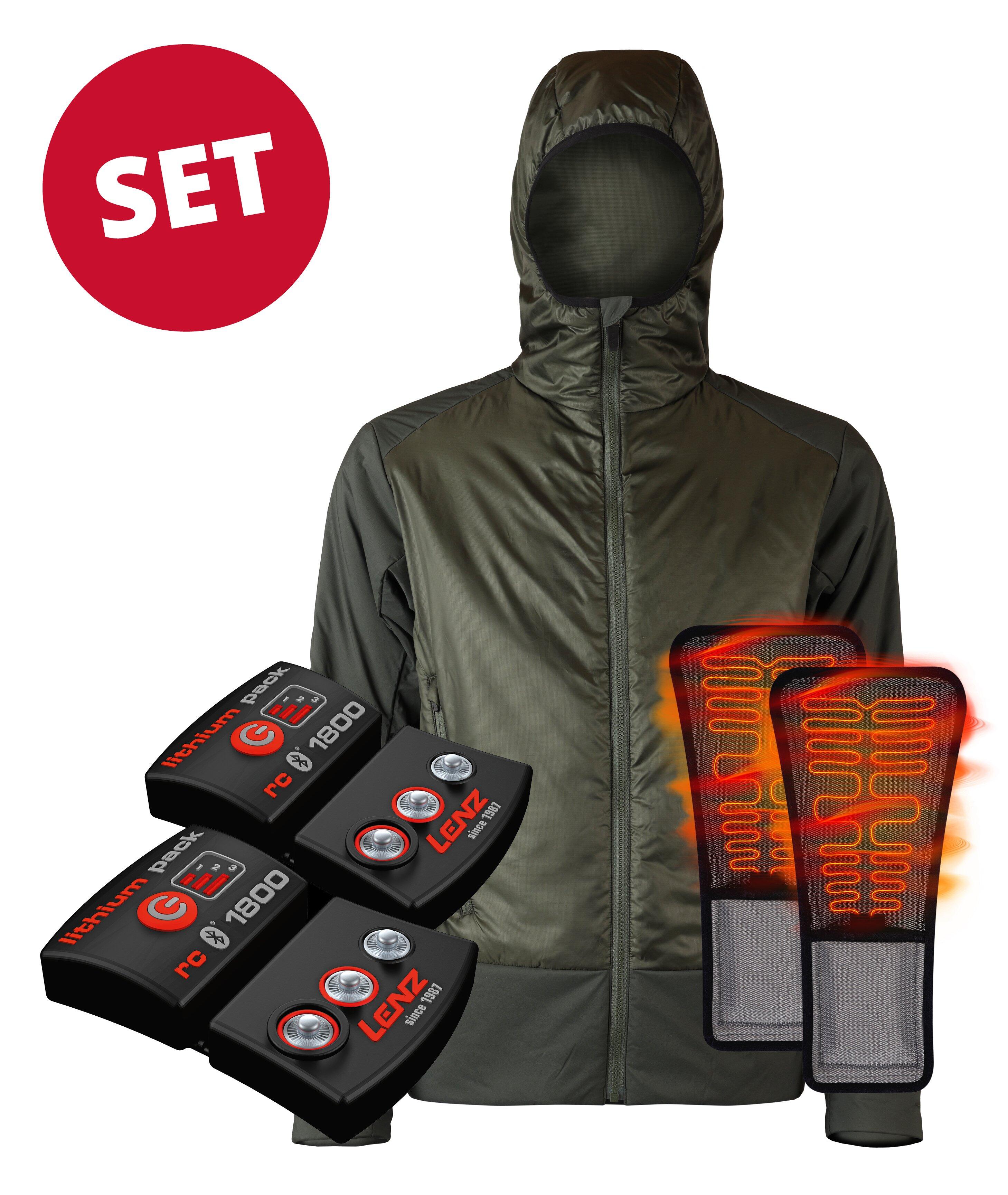 Set Veste Chauffante LENZ PrimaLoft® Hommes + batterie RCB 1800 2/7