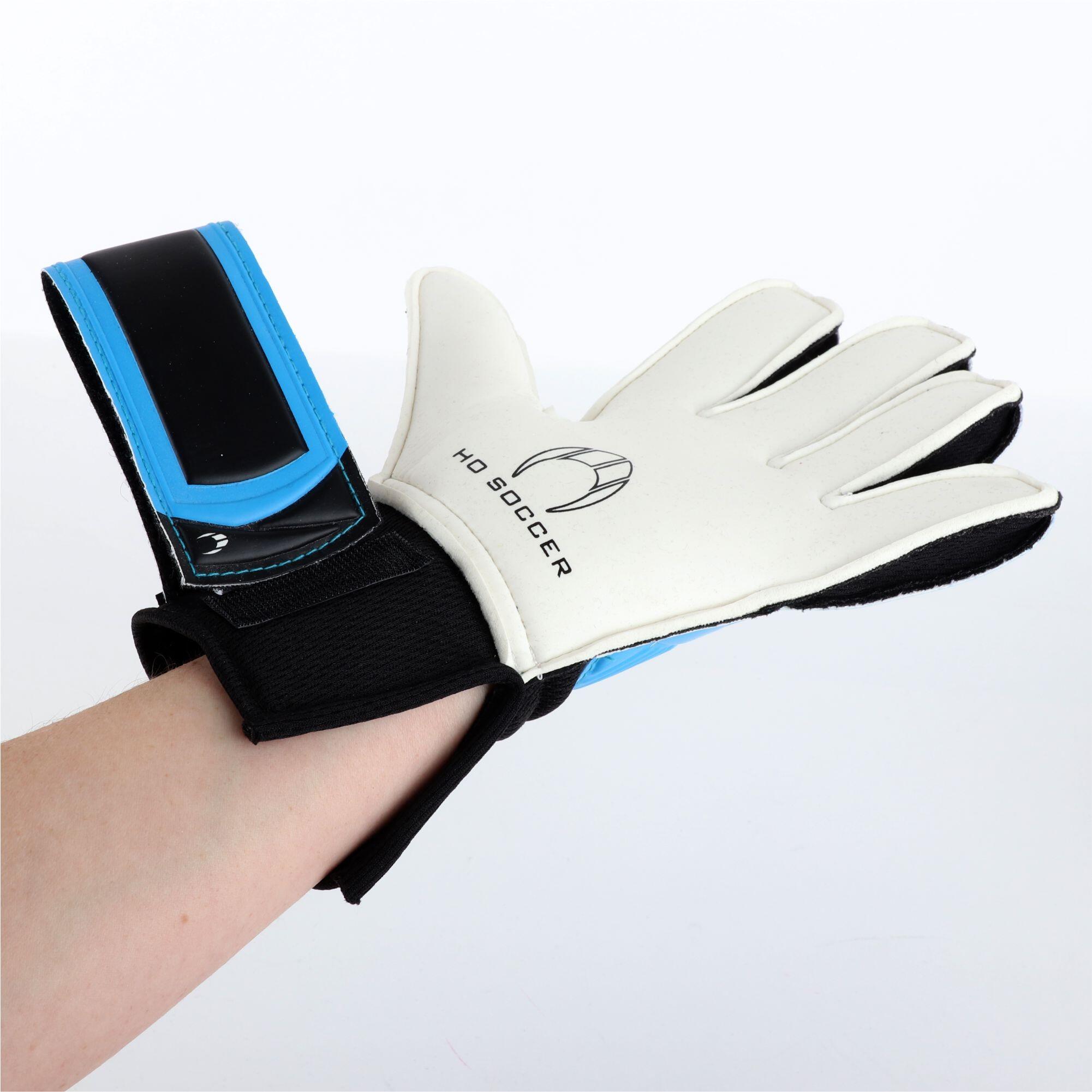 Guanti da portiere Ho Soccer per Bambino Trainer Pursuit FL Blu 6/7
