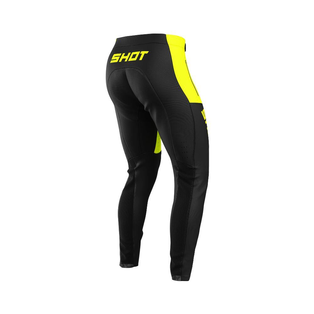 Pantalon Shot Airy Bloom - Jaune Néon - Enfant 3/4