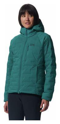 Mountain Hardwear Women's Stretchdown Hoody Green