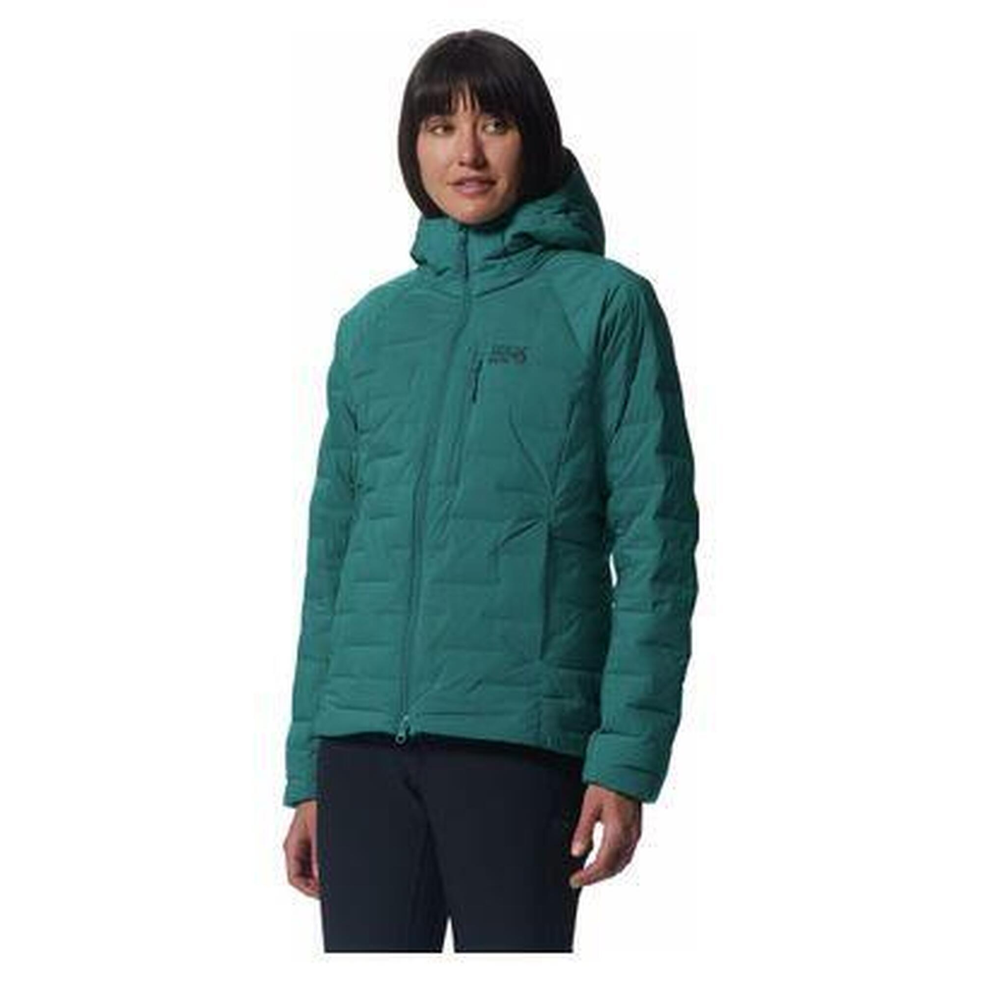 Mountain Hardwear - Doudoune Femme Mountain Hardwear Stretchdown Hoody Vert - Doudoune Duvet - Vert - Decathlon