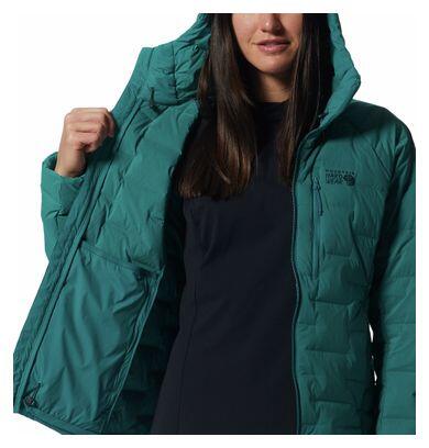 Mountain Hardwear Women's Stretchdown Hoody Green 7/7