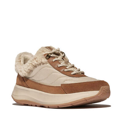 Scarpe Da Ginnastica Fitflop Modello Mode Flow Shearling-mix Sne Colore Marrone