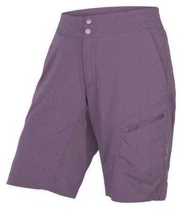 Endura Hummvee Lite Women's Shorts mit Haut Violett