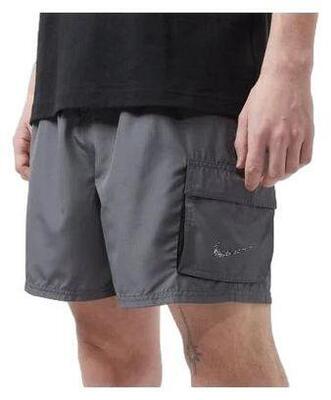 Nike Voyage Iron Badeshorts – Grau, Mesh-Futter