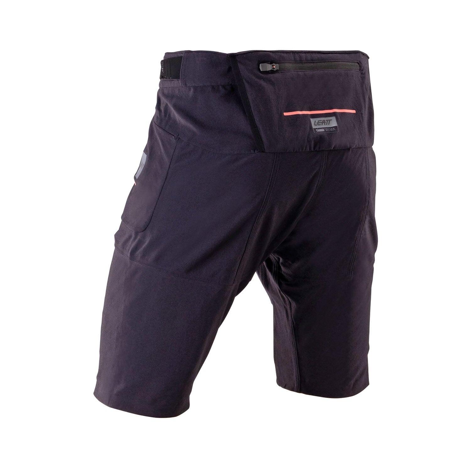 Spodenki rowerowe męskie Leatt MTB Trail 6.0 Cargo ghost black 3/4