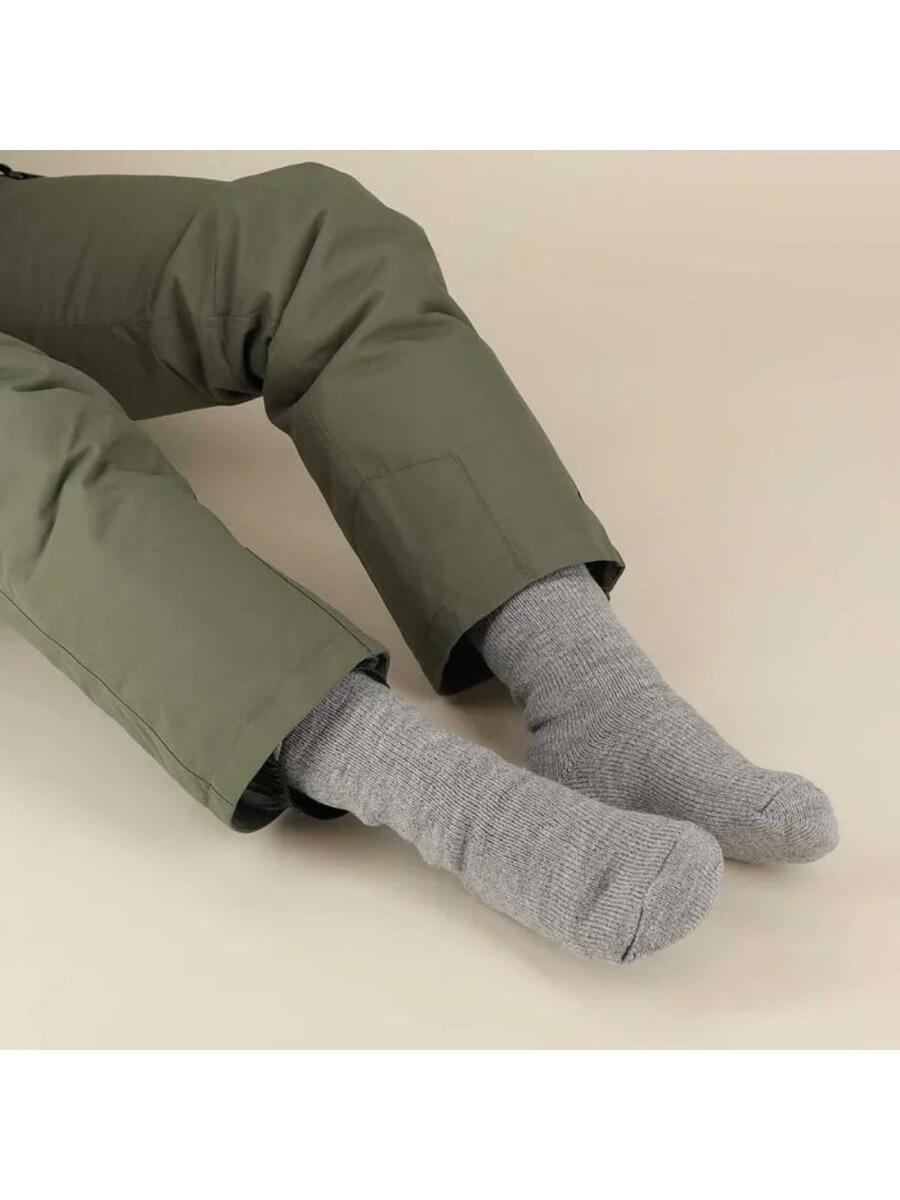 Chaussettes Thermiques Enfant - 4 Paires - Gris Moyen 2/4
