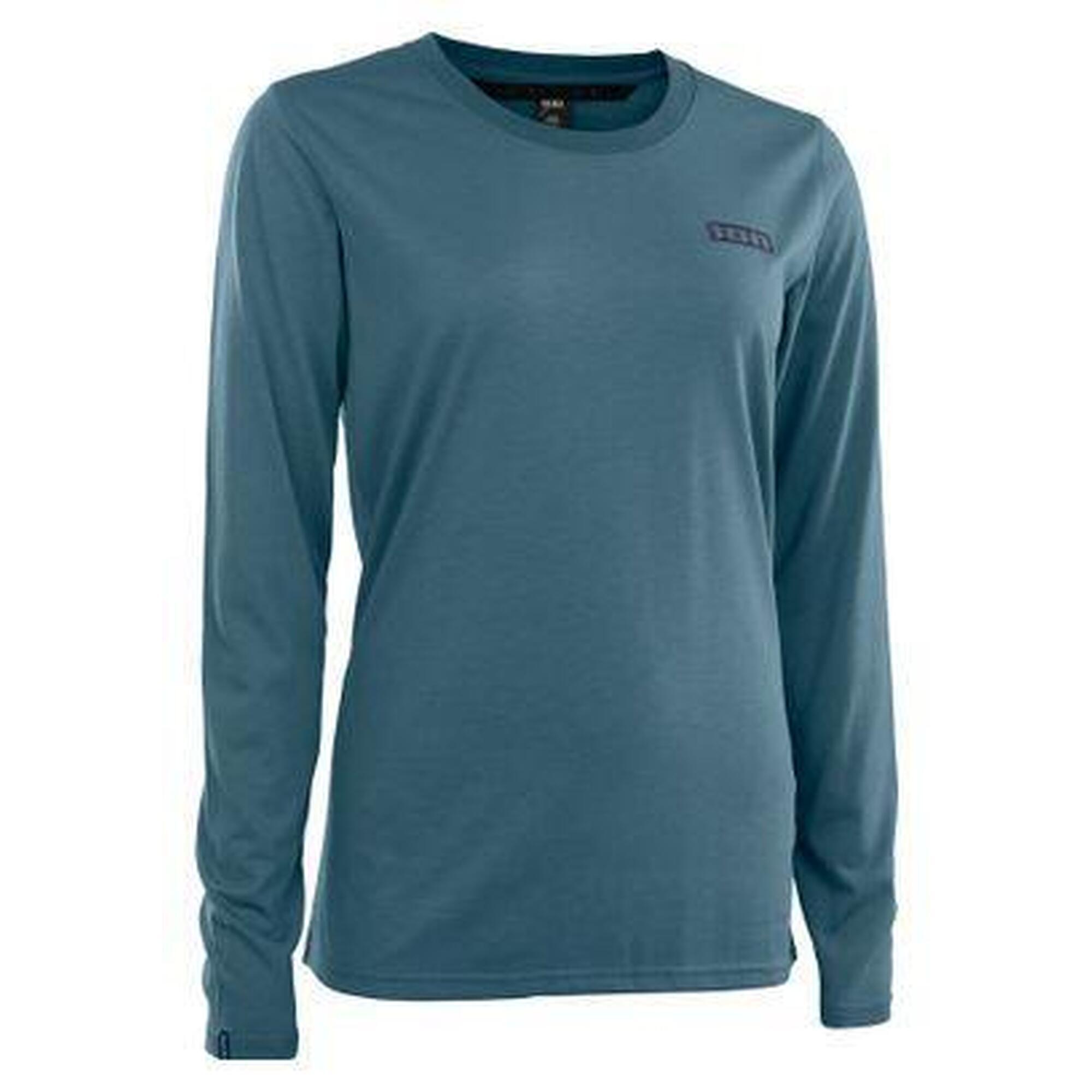 Ion - Maillot Manches Longues Femme Ion S_logo Bleu - Maillot Manches Longues - Bleu - Decathlon
