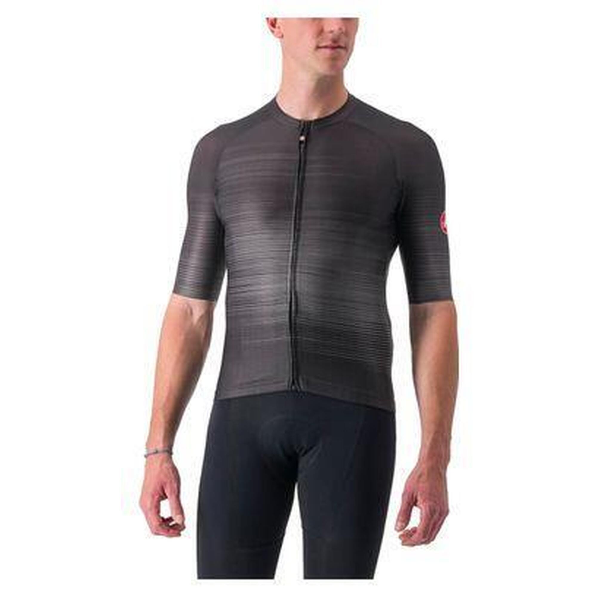 Castelli - Maillot Manches Courtes Castelli Aero Race 6.0 Noir - Maillot Manches Courtes - Noir - Decathlon