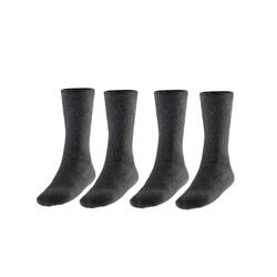 Chaussettes Thermiques Homme - 4 Paires - Gris Moyen