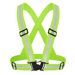 Harnais réfléchissant haute visibilité – ajustable et léger