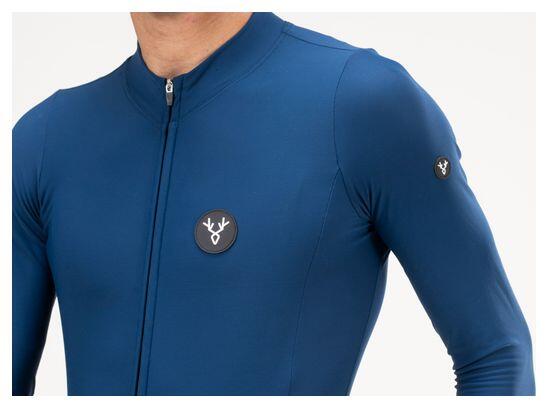 Maillot de manga larga LeBram Race Mid-Season Azul petróleo 7/7