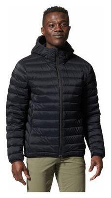 Mountain hardwear deloro down jacket black