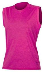 Débardeur Femme Endura SingleTrack - Rose, >80 % recyclé