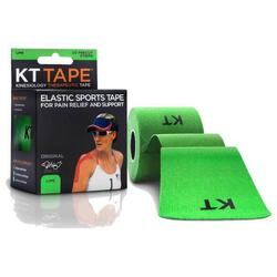 KT TAPE Original Coton prédécoupé Vert 20 bandes