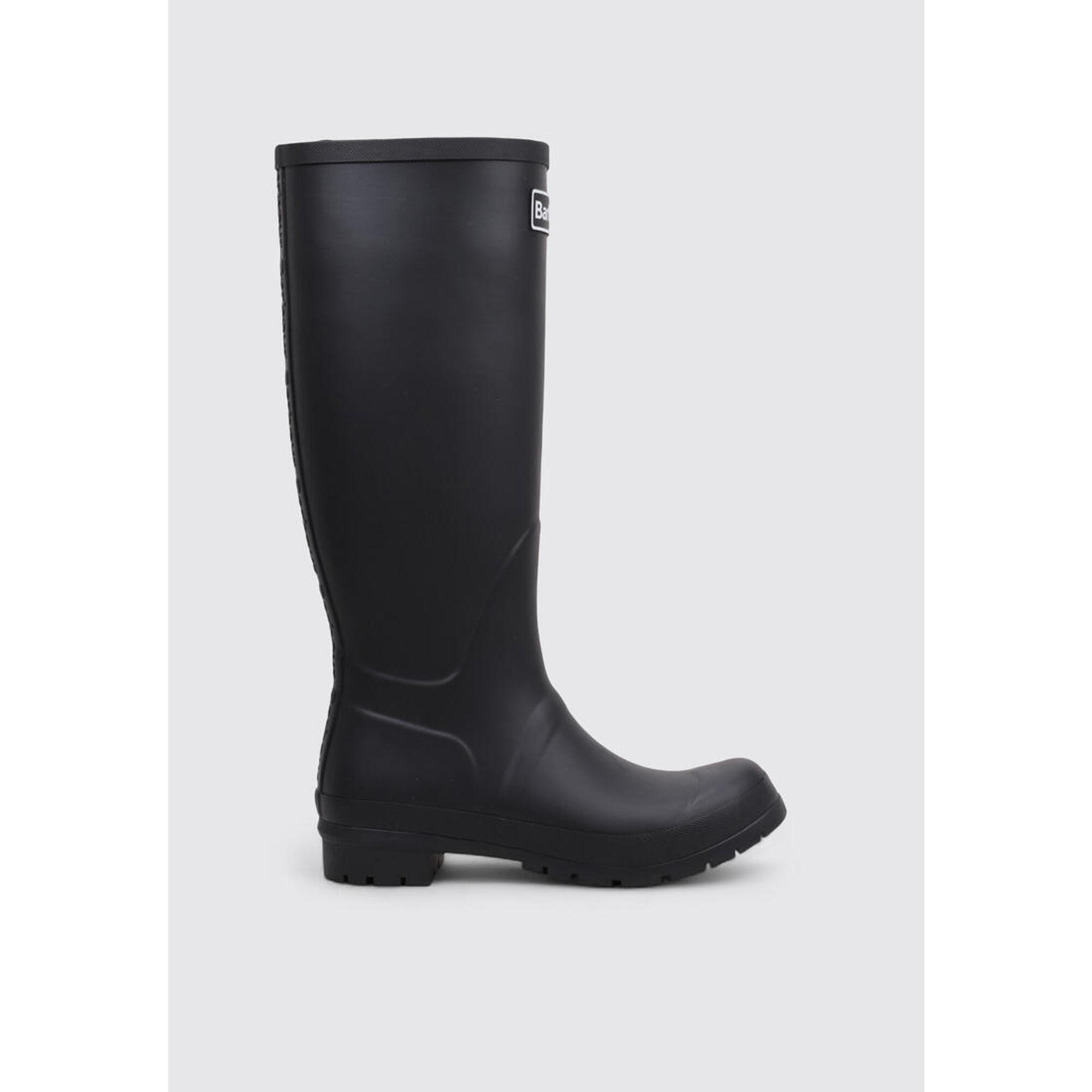 Barbour - Botte De Pluie Voile Femme Barbour Abbey Tall Welly Noi - Bottes De Voile - Noir - Decathlon
