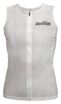 Velotoze koelvest wit – maat l